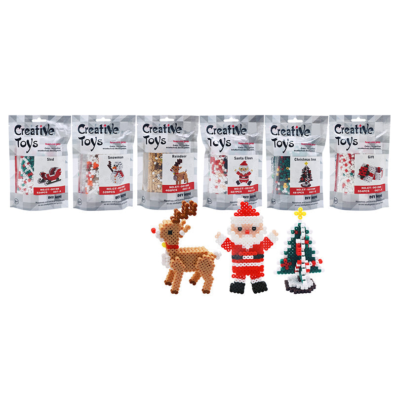 6 Styles Christmas Ironing Beads