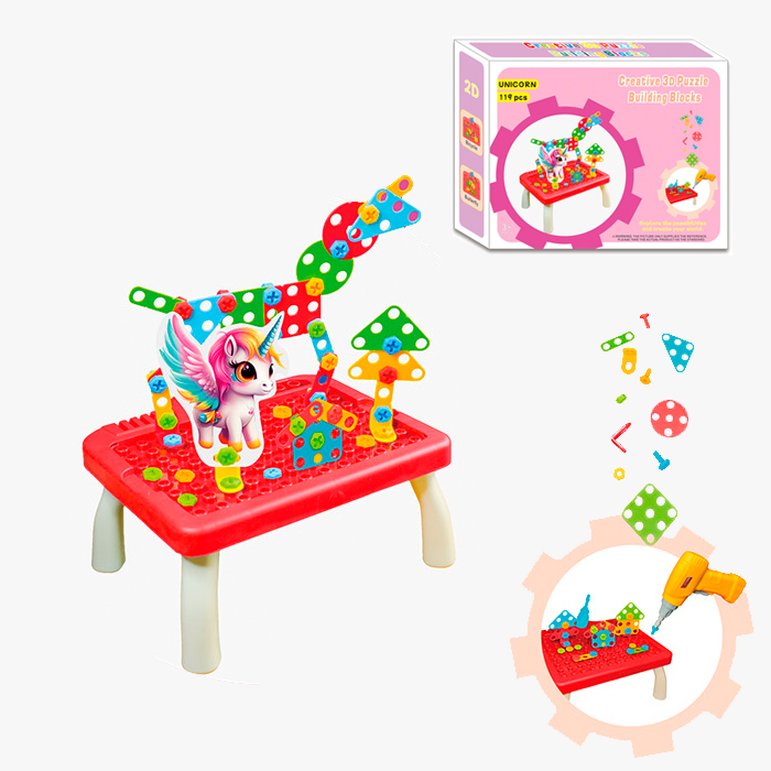 120Pcs Brains Puzzle Bead