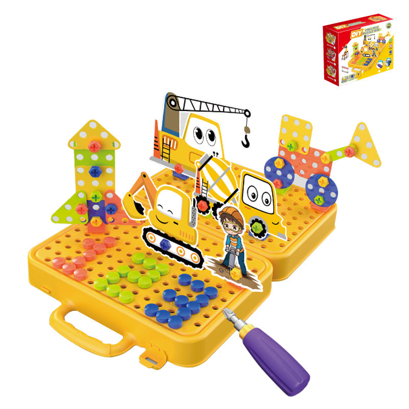 183Pcs Diy Creative Puzzle Box