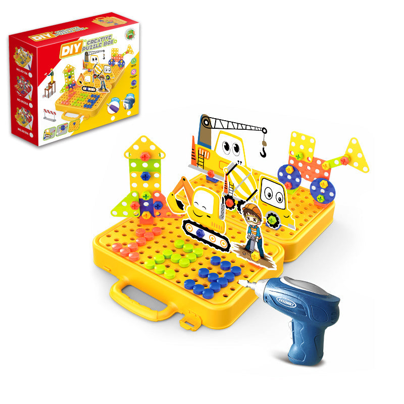263Pcs Diy Creative Puzzle Box