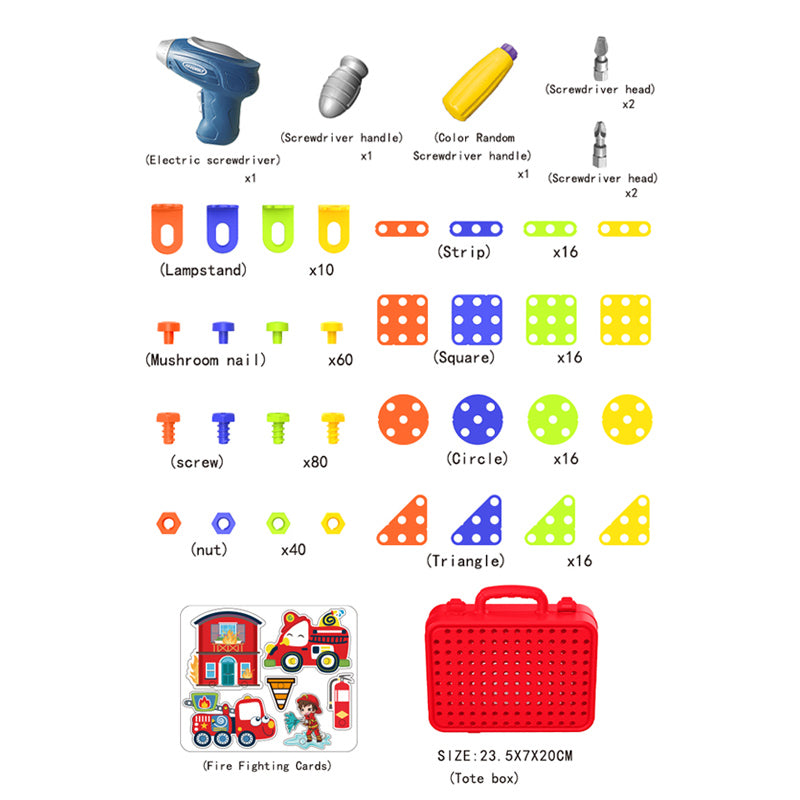 263Pcs Diy Creative Puzzle Box