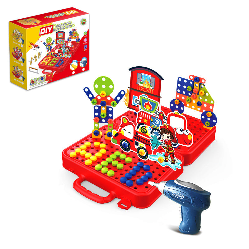 263Pcs Diy Creative Puzzle Box