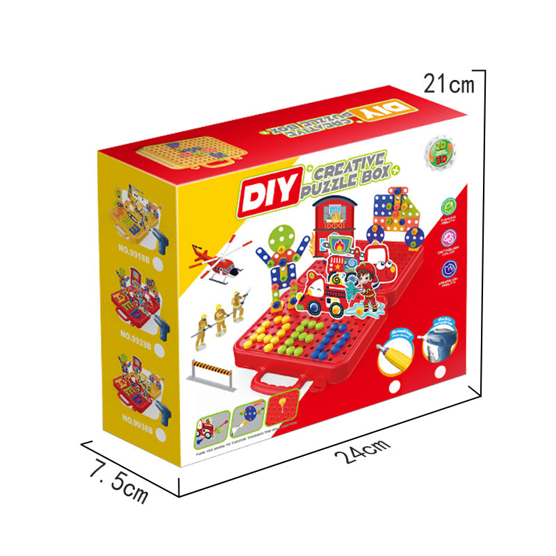 二合一工程&消防电动拆装螺丝工具盒/316PCS