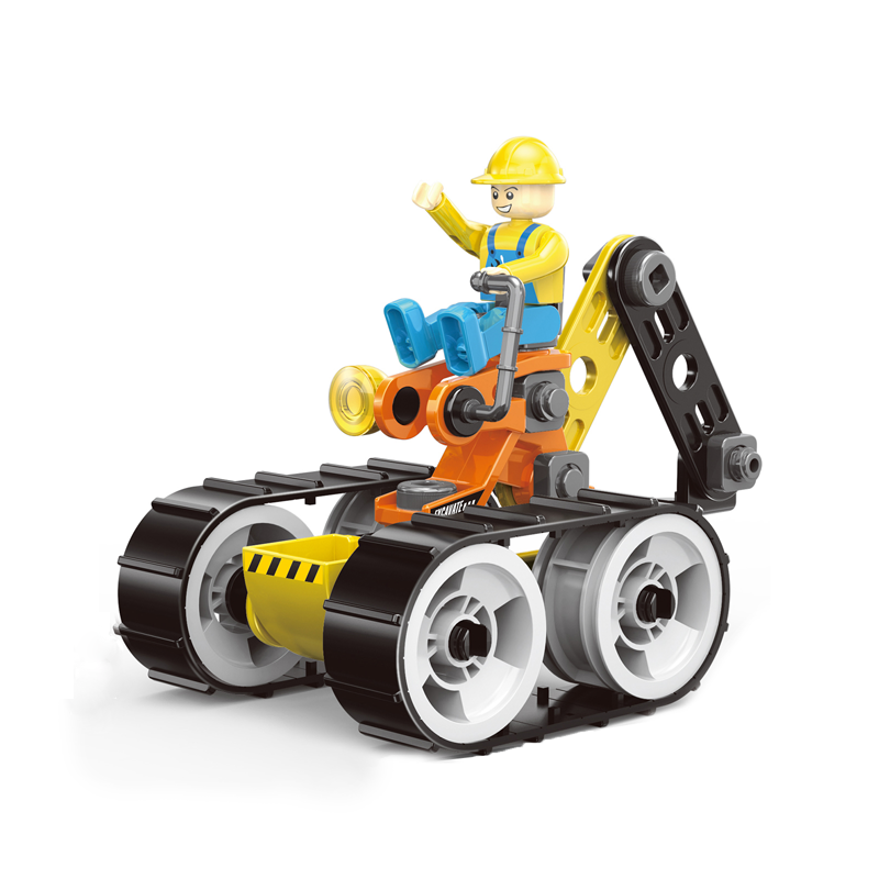 52Pcs 3 In 1 Diy Blocks