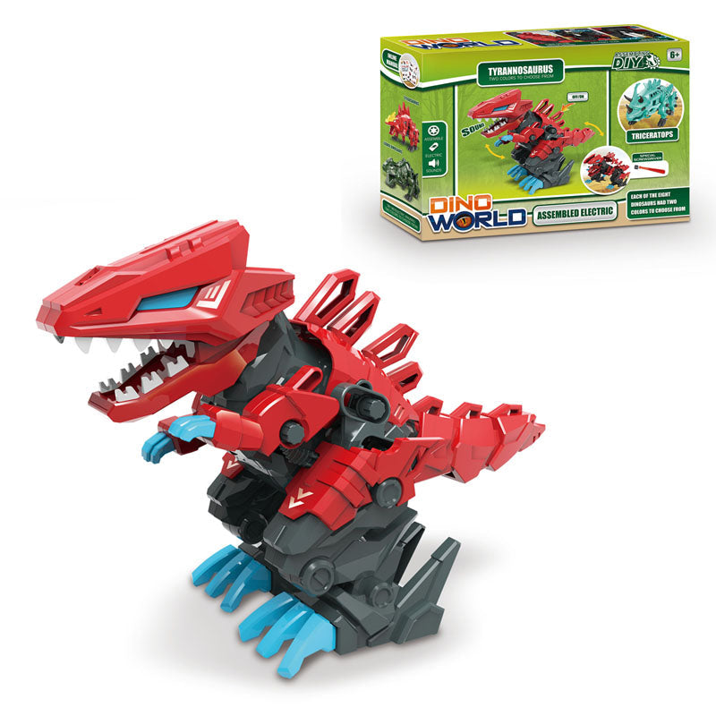 B/O Diy Dinosaur 2-C Ass'D