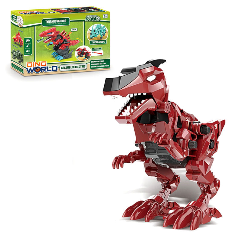 B/O Diy Dinosaur 2-C Ass'D