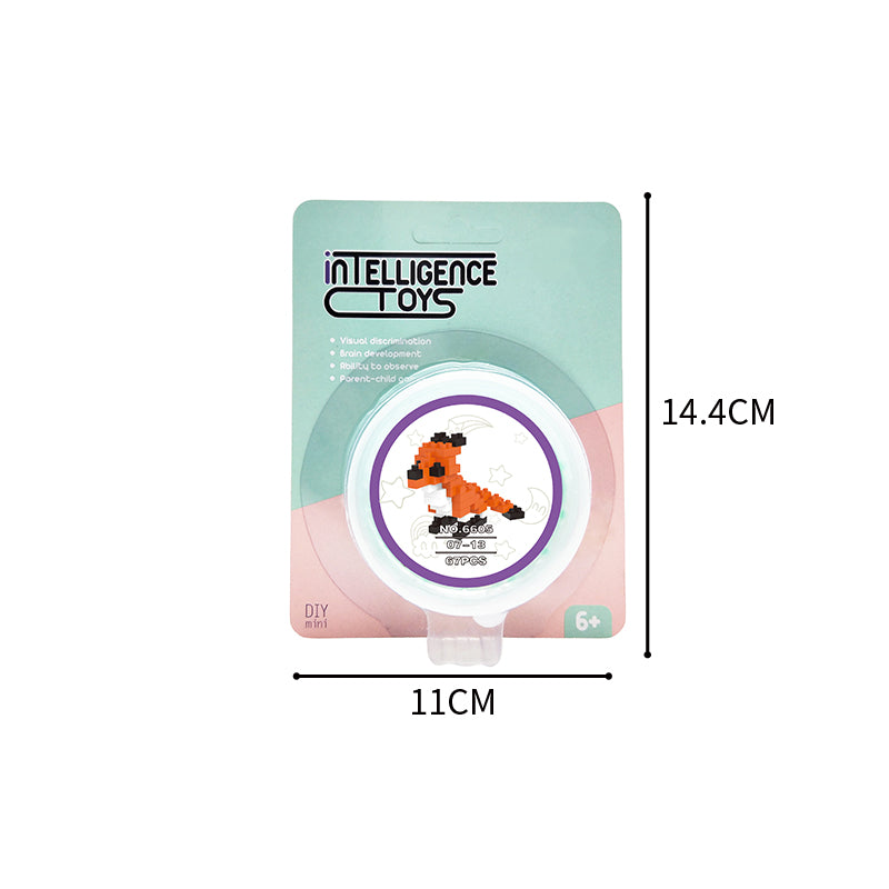 12 Types Small Animal DIY Building Blocks