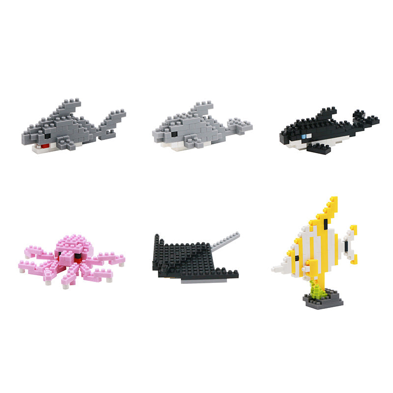 6 Types Marine DIY Small Building Blocks