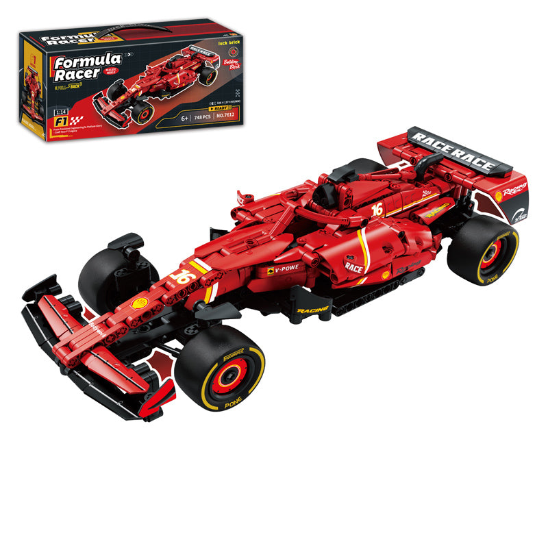 1:14 Pull Back Formula Racer Car(748 Pieces)