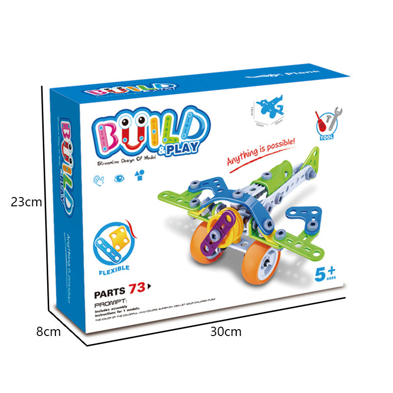 73Pcs Diy Blocks