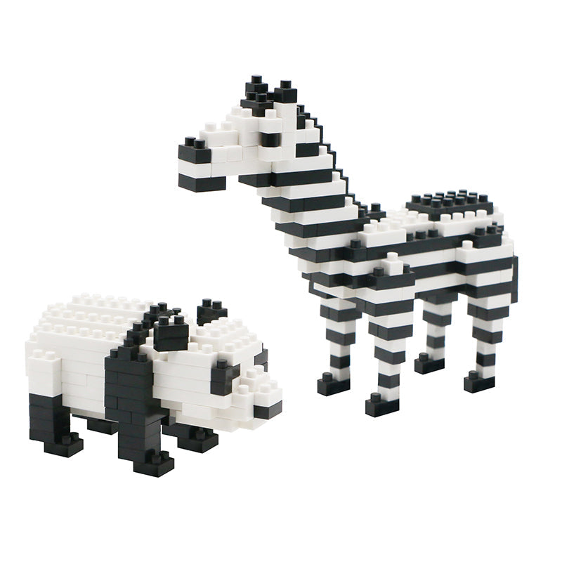 6 Types 2 In 1 DIY Micro Building Blocks
