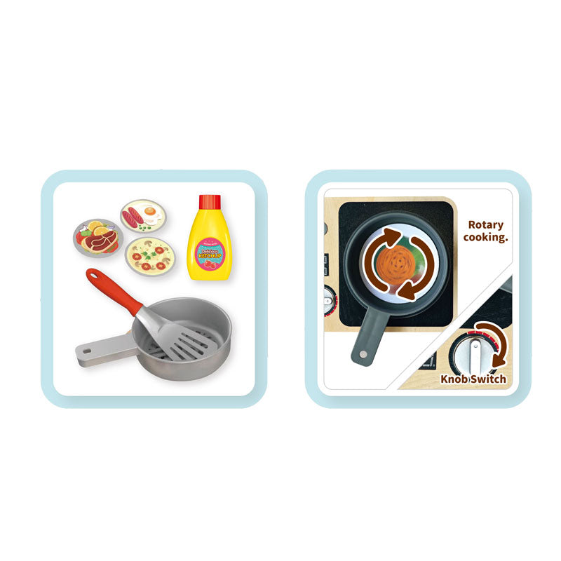 B/O Wooden Frying Pan