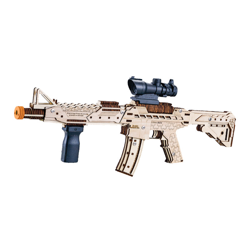 DIY 3D Wooden Assembly Water Gun Jigsaw Puzzle