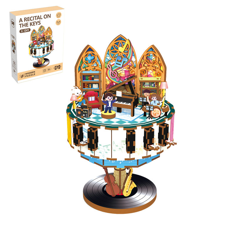 3D Wooden Puzzle