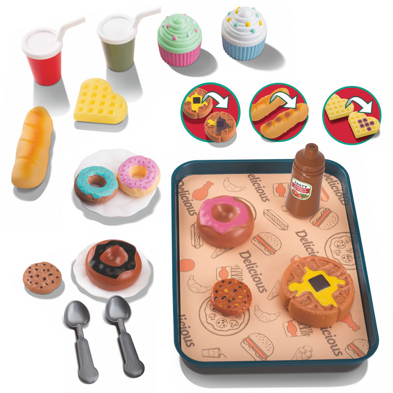 DIY可变色食物套装/19PCS