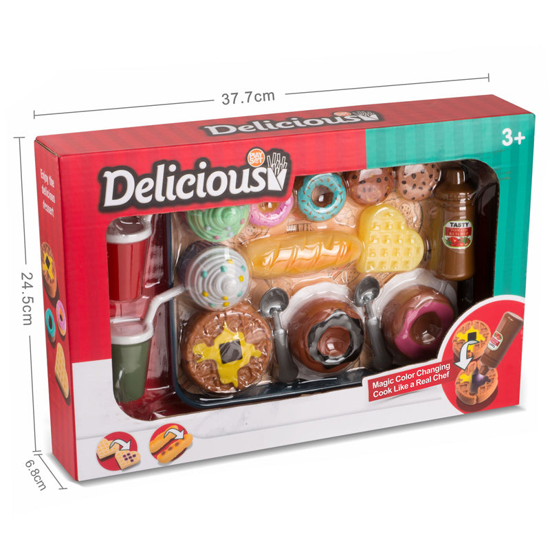DIY可变色食物套装/19PCS