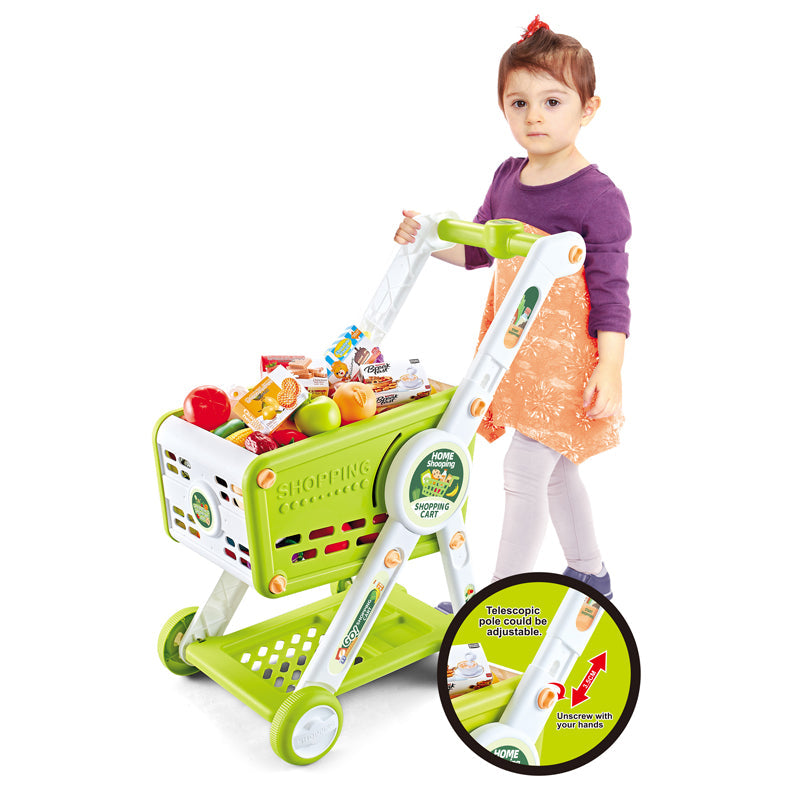 Shopping Cart + Fruit Set