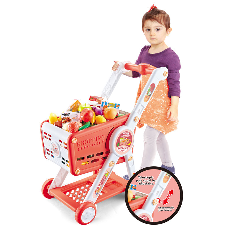 Shopping Cart + Fruit Set