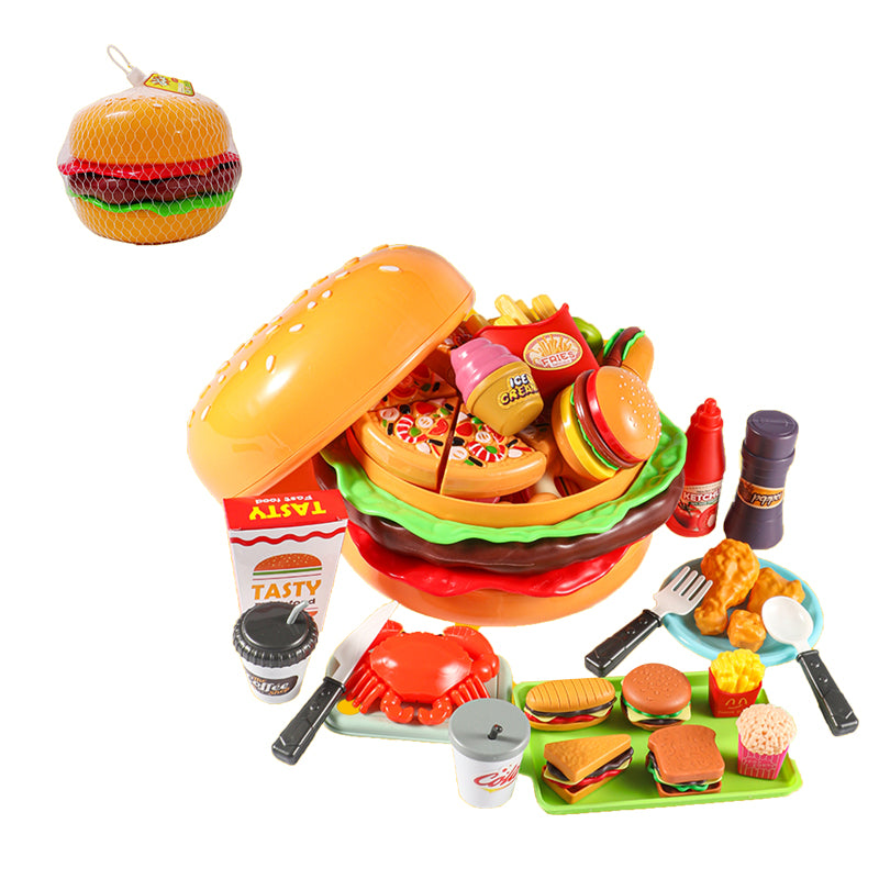 62Pcs Hamburger Set