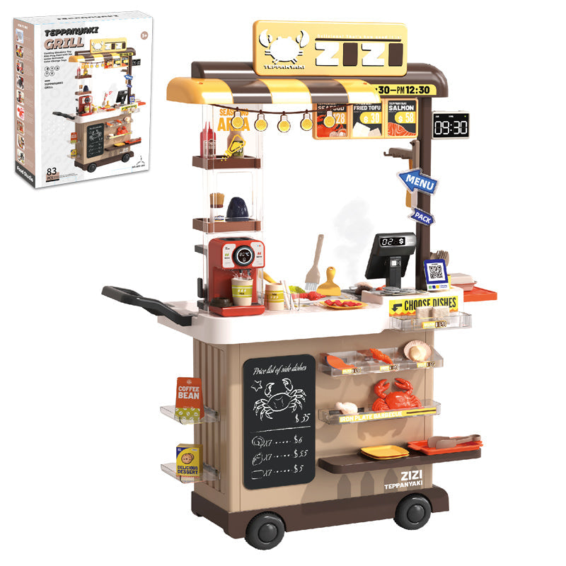 102Cm Teppanyaki Shop With Light And Sound(83 Pieces)