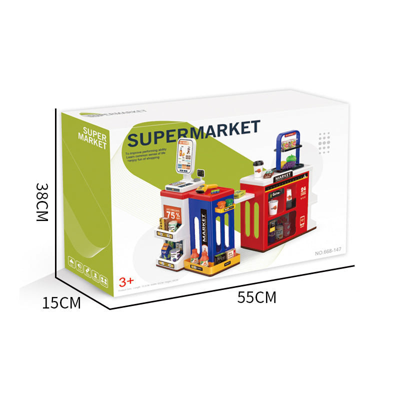 2 In 1 Super Market Set