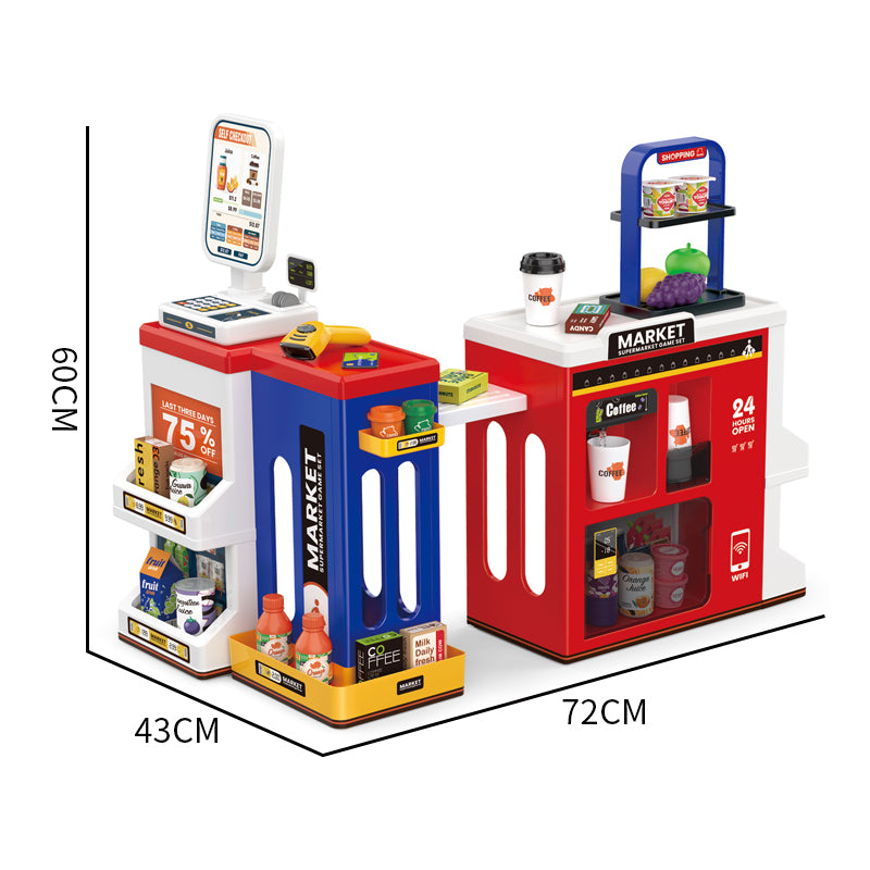 2 In 1 Super Market Set