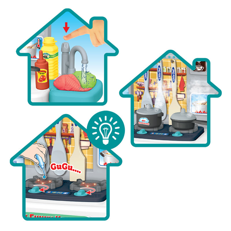Kitchen Dining Table Pretend Play Toys