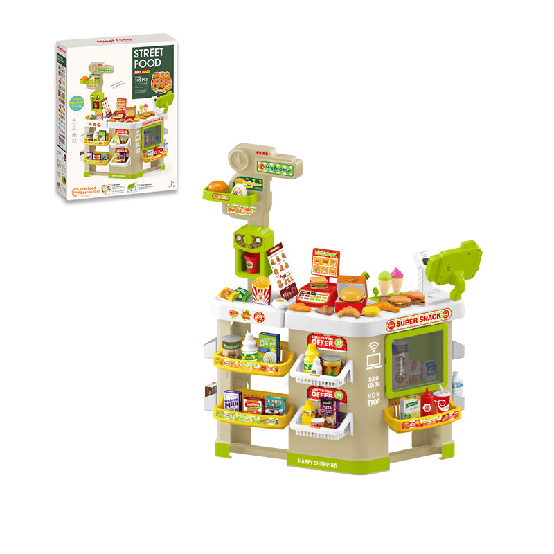 B/O Street Food Super Market With Light And Sound