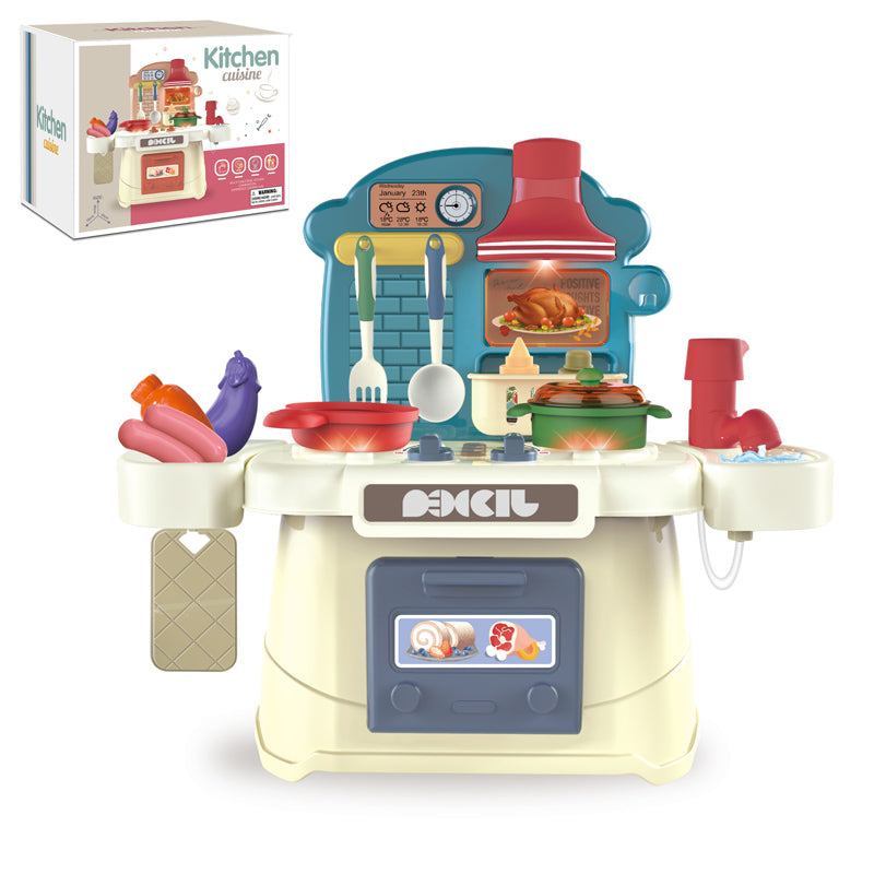 Kitchen Set With Light And Music And Song