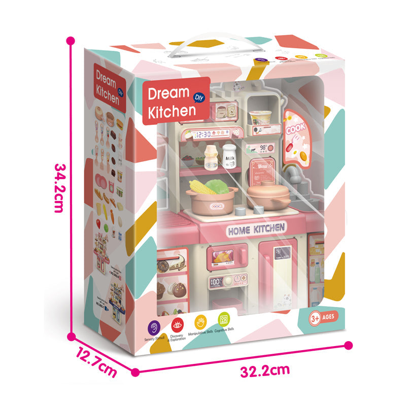 34+Pcs Kitchen Set With Light