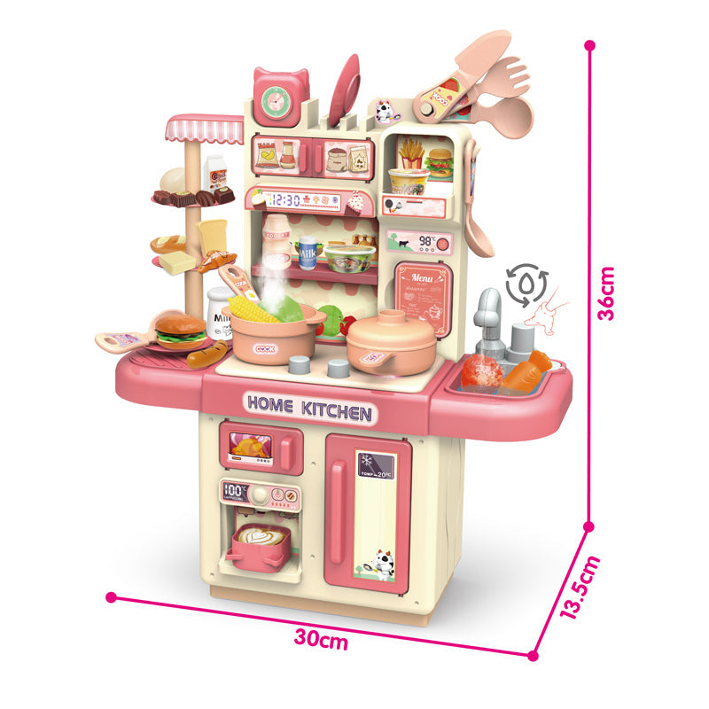 34+Pcs Kitchen Set With Light