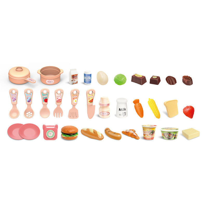 34+Pcs Kitchen Set With Light