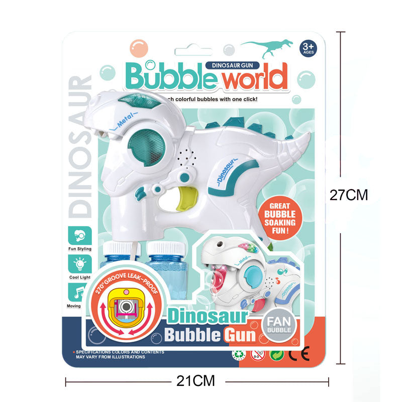B/O Bubble Gun With Light And Music 2-C Ass'D