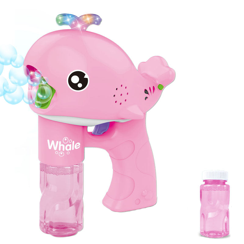 B/O Bubble Gun With Light And Music 2-C Ass'D