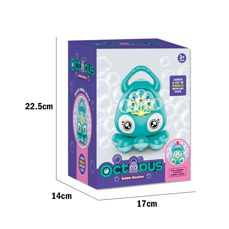B/O Bubble Machine With Music 2-C Ass'D