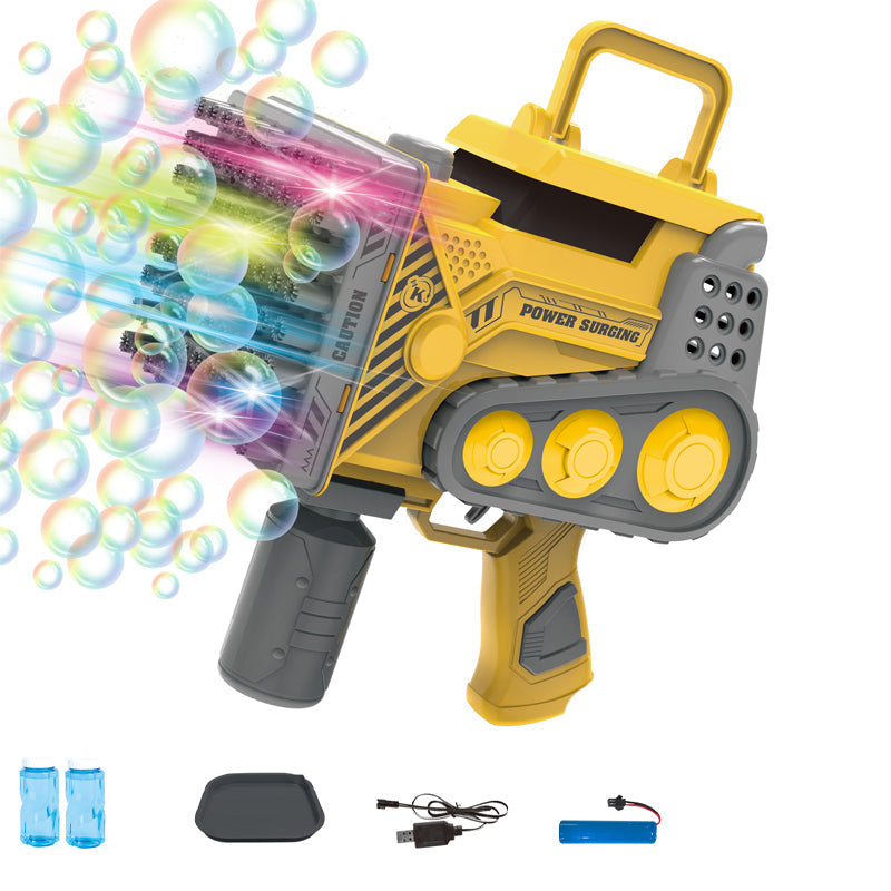 B/O Bubble Gun With Light