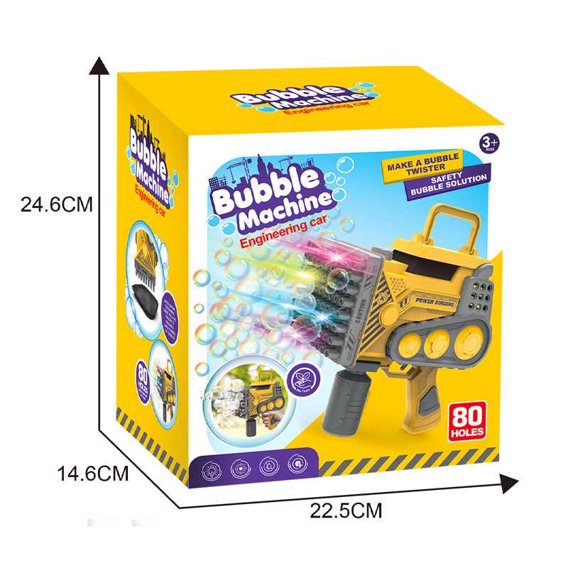 B/O Bubble Gun With Light