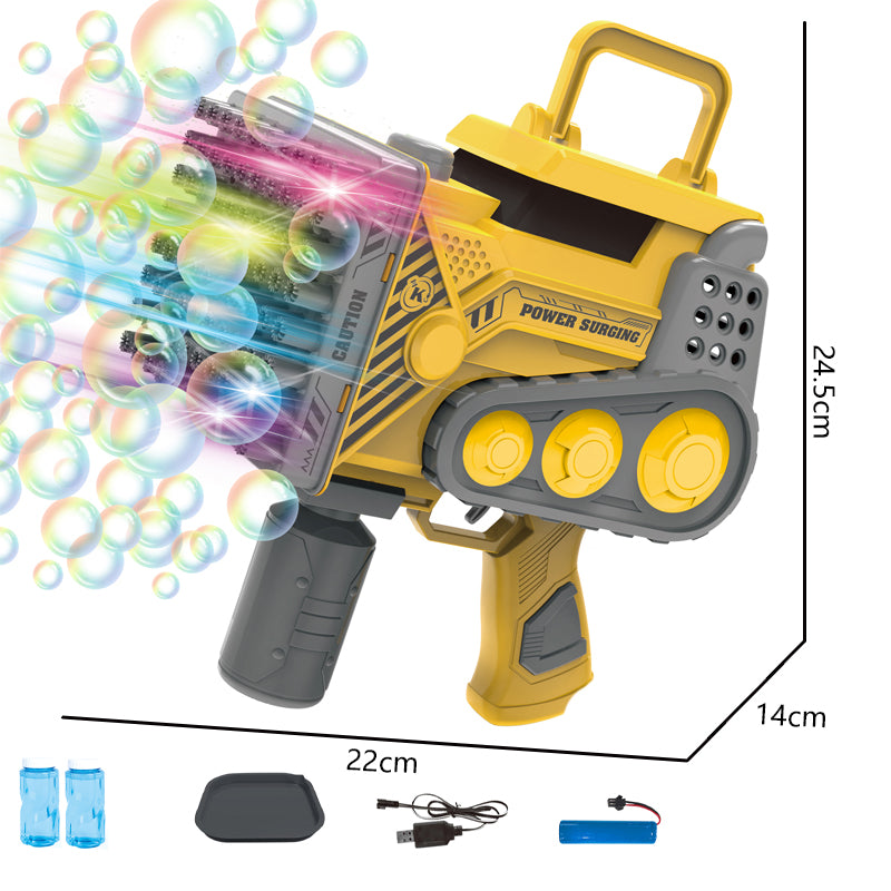 B/O Bubble Gun With Light