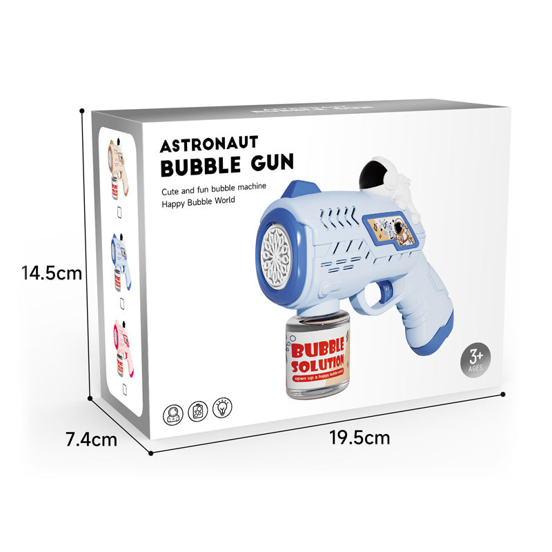 B/O Bubble Gun With Light