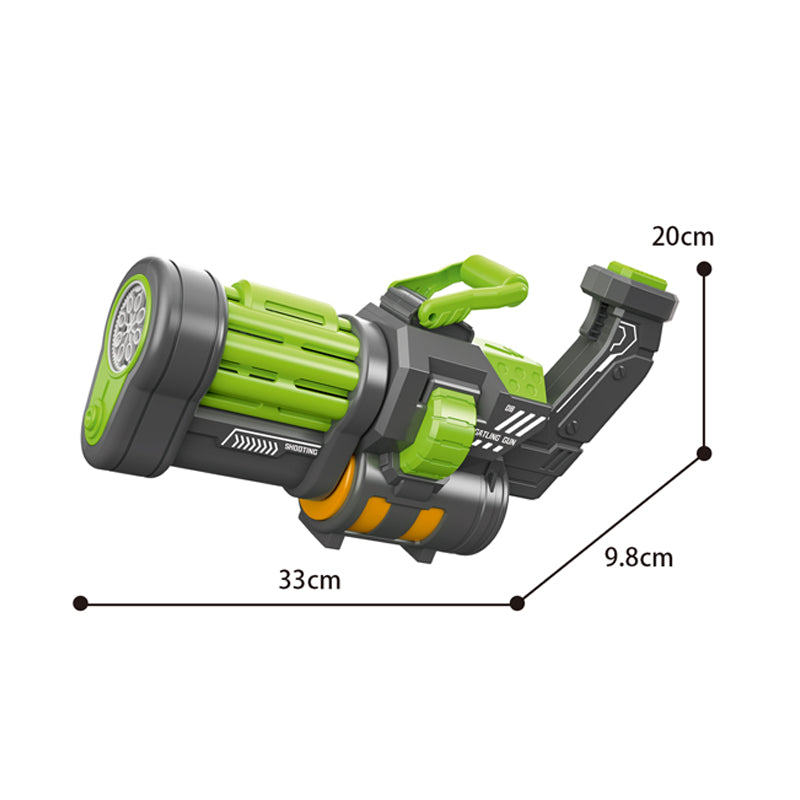 2 In 1 B/O Bubble Gun 2-C Ass'D