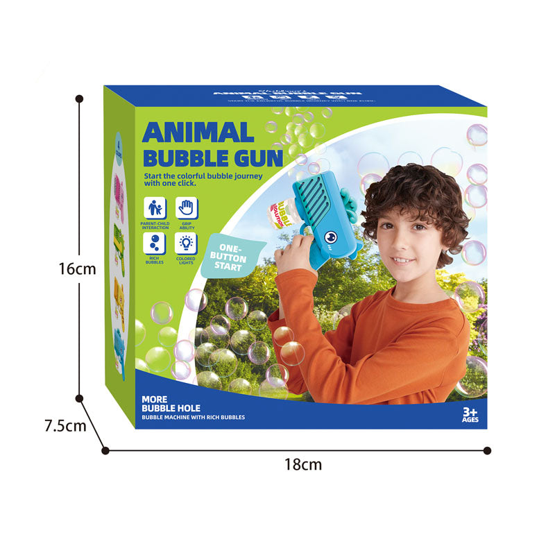B/O Bubble Gun With Light