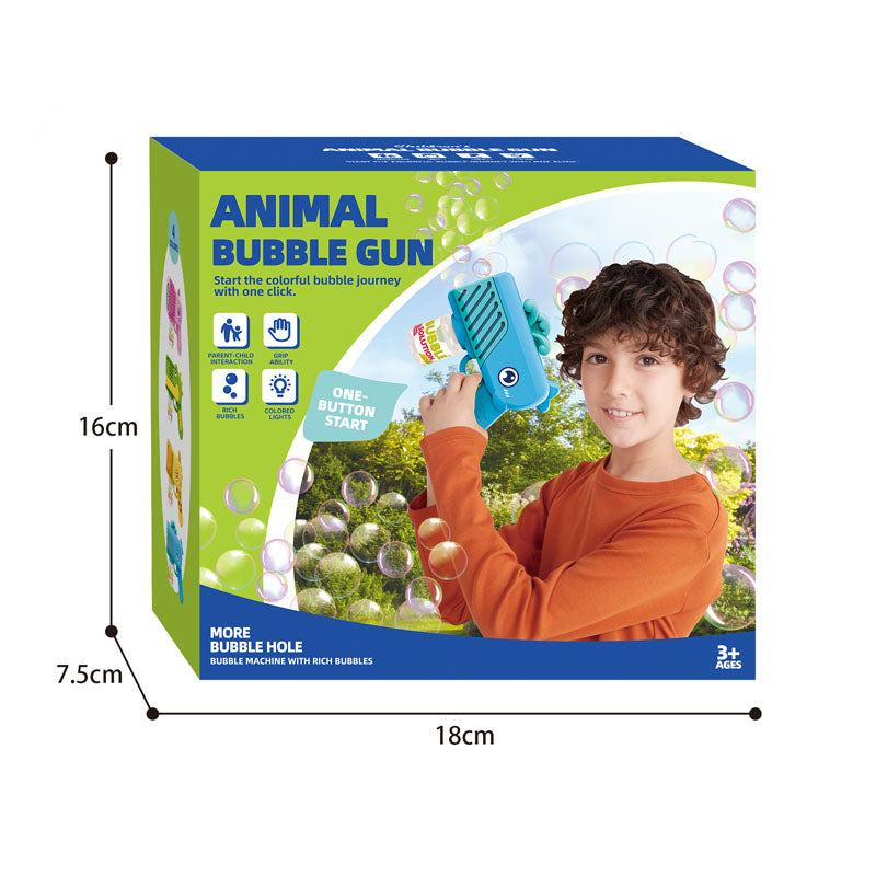 B/O Bubble Gun With Light