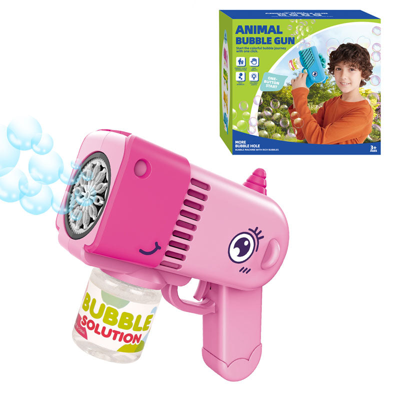 B/O Bubble Gun With Light