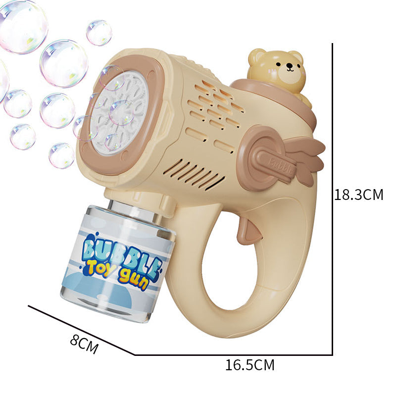 2 Asstd B/O Bubble Gun With Light