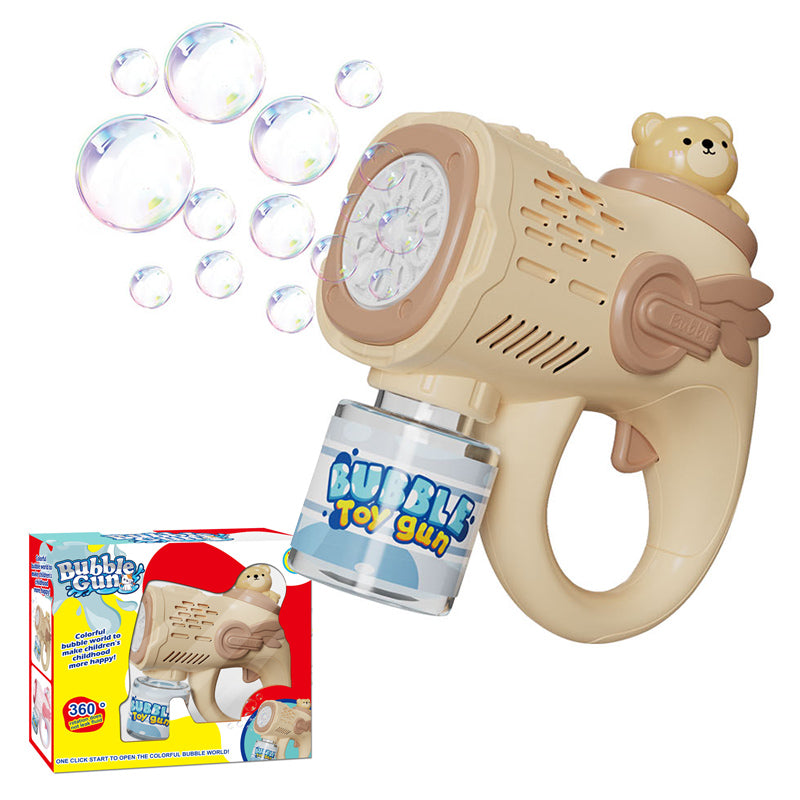 2 Asstd B/O Bubble Gun With Light
