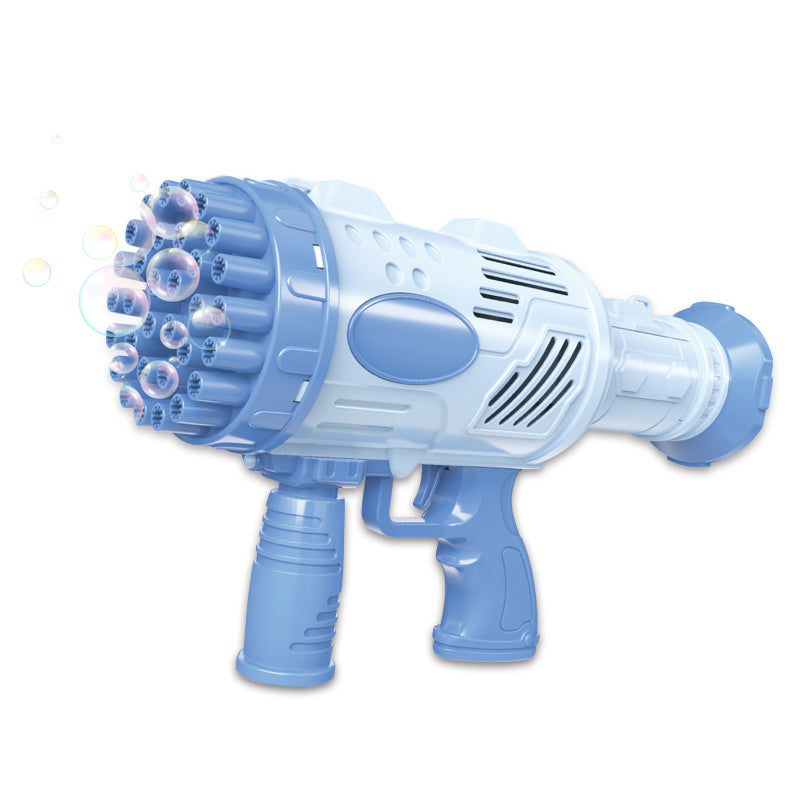 B/O Bubble Gun With Light 2-C Ass'D