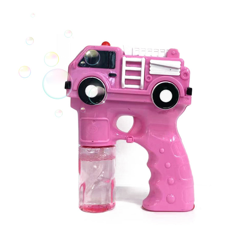 B/O Bubble Gun With Light And Music 2-C Ass'D