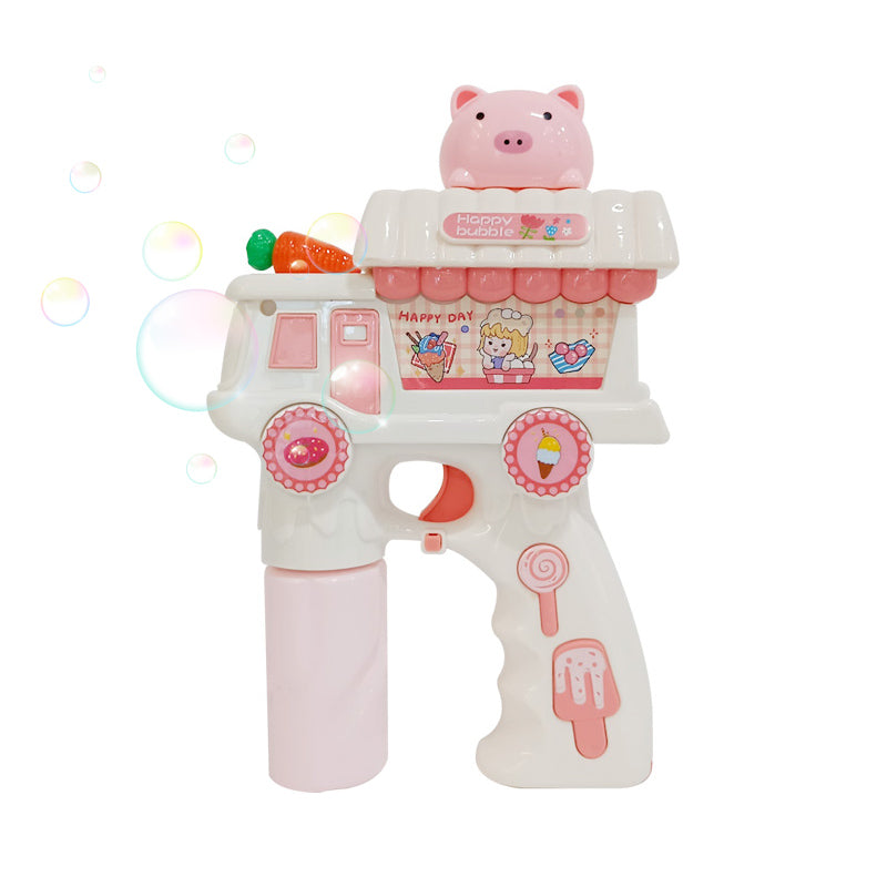 B/O Bubble Machine With Light And Music 3-C Ass'D