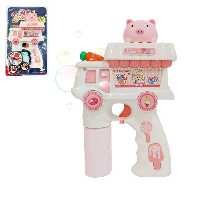 B/O Bubble Machine With Light And Music 3-C Ass'D