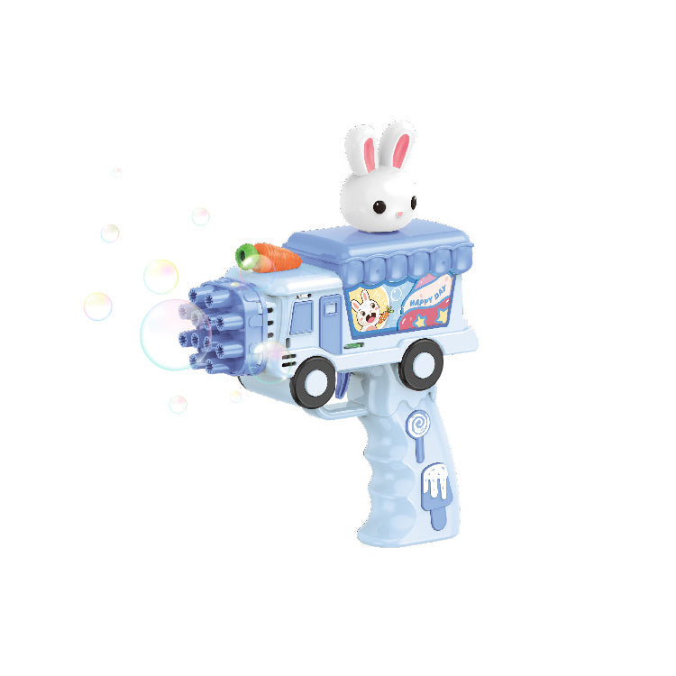 B/O Bubble Machine With Light 2-C Ass'D